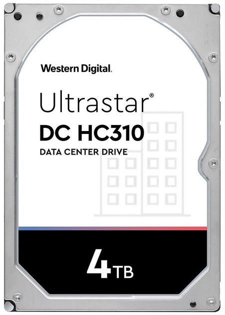 Dysk twardy Western Digital Ultrastar DC HC310 (7K6) 4TB 7200rpm 256MB HUS726T4TALN6L4_0B35948 3.5 SATA III - obraz 1