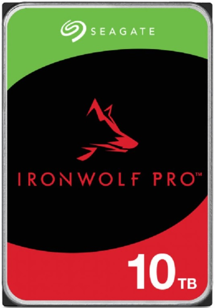 Жорсткий диск Seagate IronWolf Pro 10TB 7200rpm 256MB ST10000NT001 3.5 SATA III - зображення 1