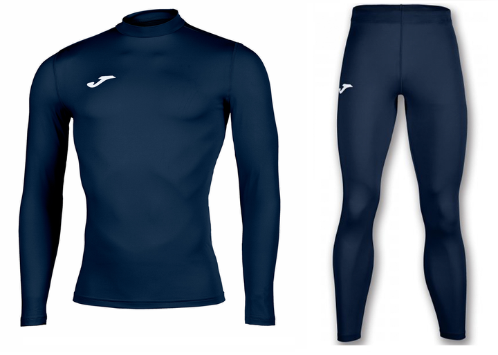 Комплект спортивної термобілизни Joma Brama 101016.331+100449.331 - 4XS-3XS - Темно-синій - Фото 1 Комплект спортивної термобілизни Joma Brama 101016.331+100449.331 - 4XS-3XS - Темно-синій - зображення 1