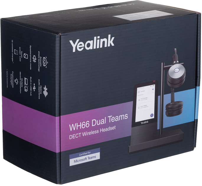 Навушники Yealink WH66 Dual Black - зображення 12
