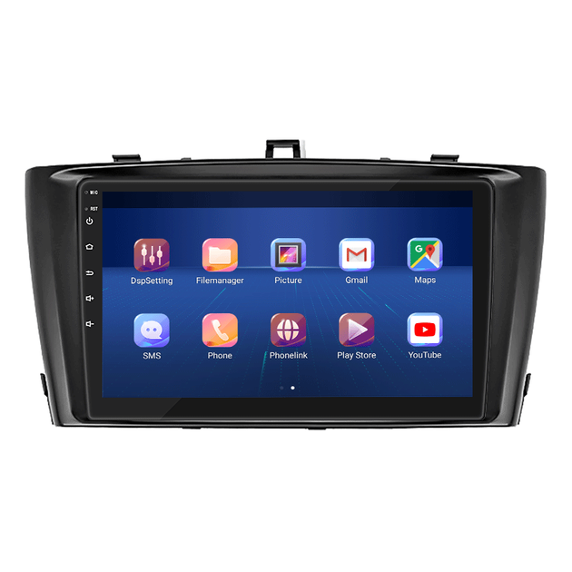 Штатная магнитола 9" Lesko для Toyota Avensis III Рестайлинг 2011-2015 6/128Gb 4G Wi-Fi GPS Top Тойота - изображение 2