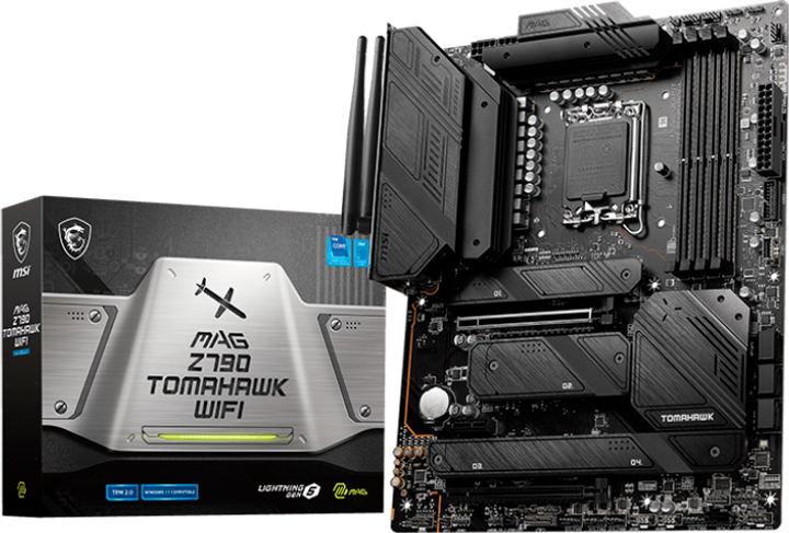 Материнська плата MSI MAG Z790 Tomahawk Wi-Fi (s1700, Intel Z790, PCI-Ex16) - зображення 5