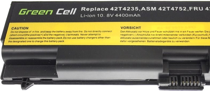 Bateria Green Cell do laptopów Lenovo 11,1 V 4400 mAh (LE05) - obraz 4