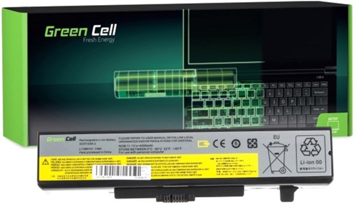 Акумулятор Green Cell для ноутбуків Lenovo 10.8 V 4400 mAh (LE28) - зображення 1