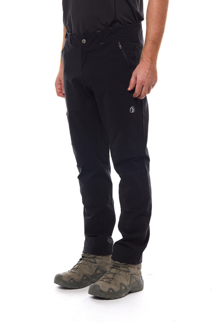 Men's Highton Zip Off Walking Trousers Black