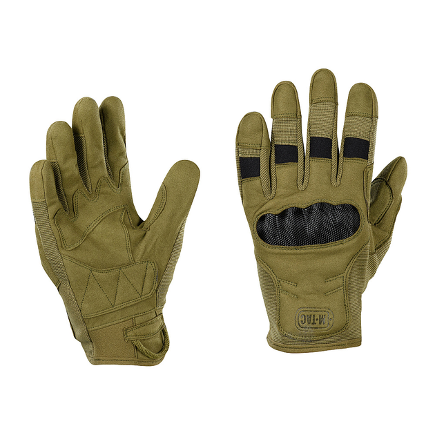 M-Tac перчатки Assault Tactical Mk.6 Olive, военные перчатки олива, тактические перчатки, армейские перчатки - изображение 1