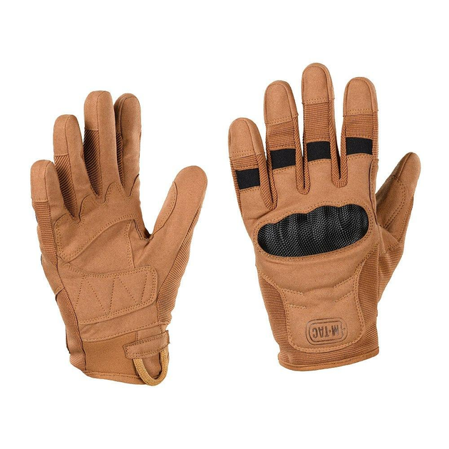 M-Tac перчатки Assault Tactical Mk.6 Coyote, военные перчатки койот, тактические перчатки, армейские перчатки - изображение 1