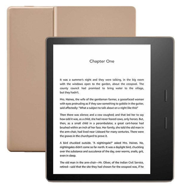 Czytnik Kindle Oasis 3 32GB Złoty (B07L5K4TG3) - obraz 1