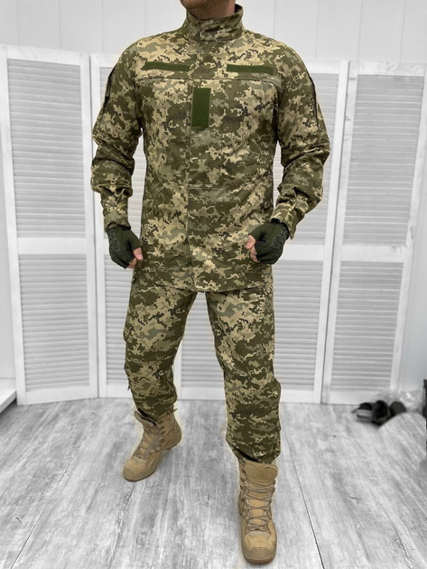 Літня форма Піксель ЗСУ Літній тактичний костюм флісовий 58 colpire гост статутний армійський для військових - зображення 1