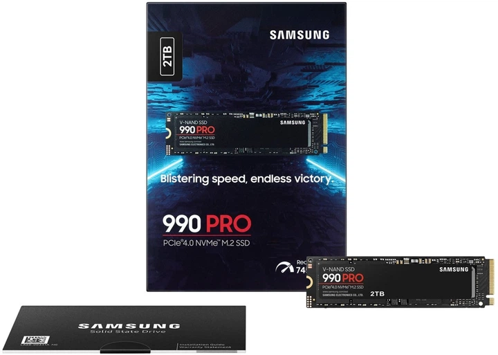【新品未開封】Samsung 990 PRO 2TB PCIe Gen 4.0 SSD Samsung 990 PRO 2TB M.2 NVMe PCIe 4.0 V-NAND (MLC) (MZ