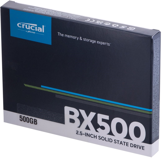 Crucial BX500 500GB SATA SSD　5台 SSD диск Crucial BX500 500GB 2.5