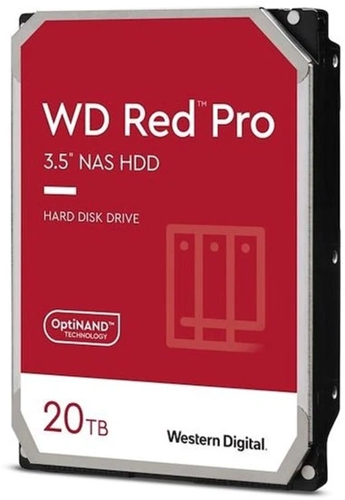 Жесткий диск Western Digital Red Pro 20TB 7200rpm 512MB WD201KFGX