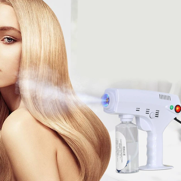 Портативный распылитель нано-стерилизатор, паровой пистолет для дезинфекции и увлажнения Nano Blue Magic XH-080H - изображение 3