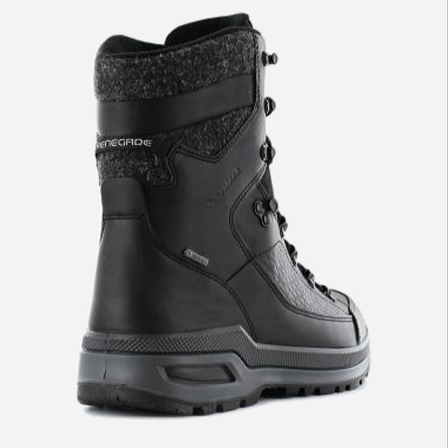 Чоловічі тактичні черевики високі з Gore-Tex LOWA Renegade EVO Ice GTX® 410950/0999 44.5 (10UK) 29.6 см [019] Black (2000980589807) - зображення 2