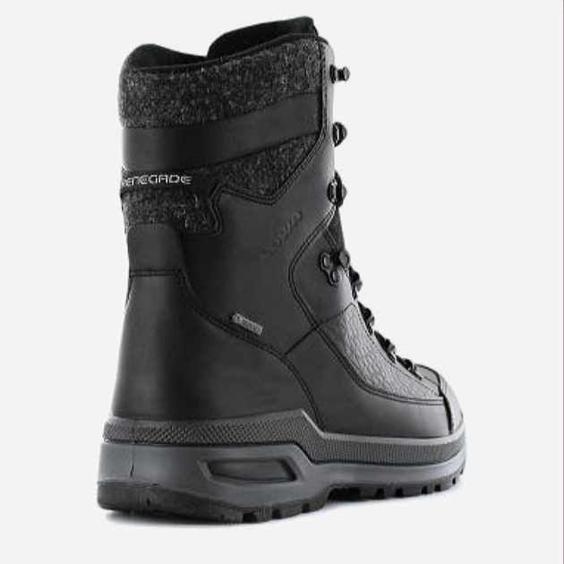 Чоловічі тактичні черевики високі з Gore-Tex LOWA Renegade EVO Ice GTX® 410950/0999 46.5 (11.5UK) 30.8 см [019] Black (2000980589814) - зображення 2