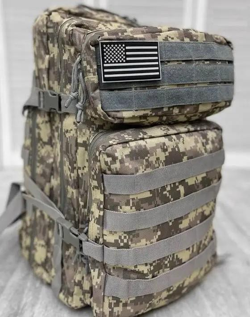 Рюкзак тактичний, військовий MT36, 36 л. Pixel Molle - изображение 1