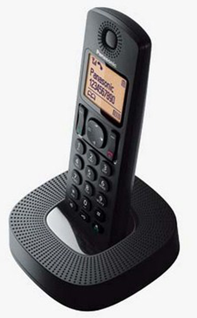 Телефон стаціонарний Panasonic KX-TGC310 PDB Black - зображення 2