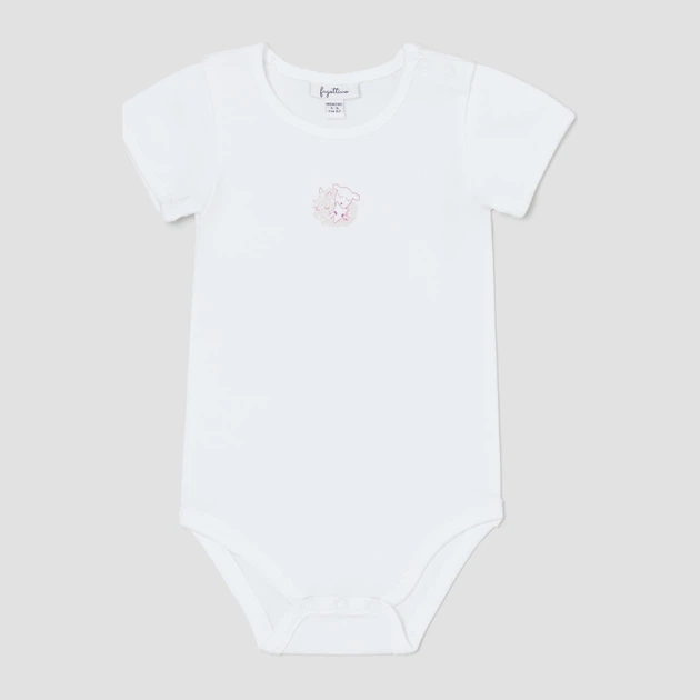 Zestaw body dziecięcych dla dziewczynki 3 szt OVS 1594989 86-92 cm Różowy/Biały (8056608952205) - obraz 2