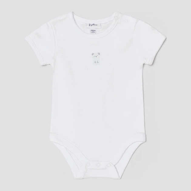 Body 3szt. OVS 1598498 80-86 cm Clearly Aqua (8052147032057) - obraz 2