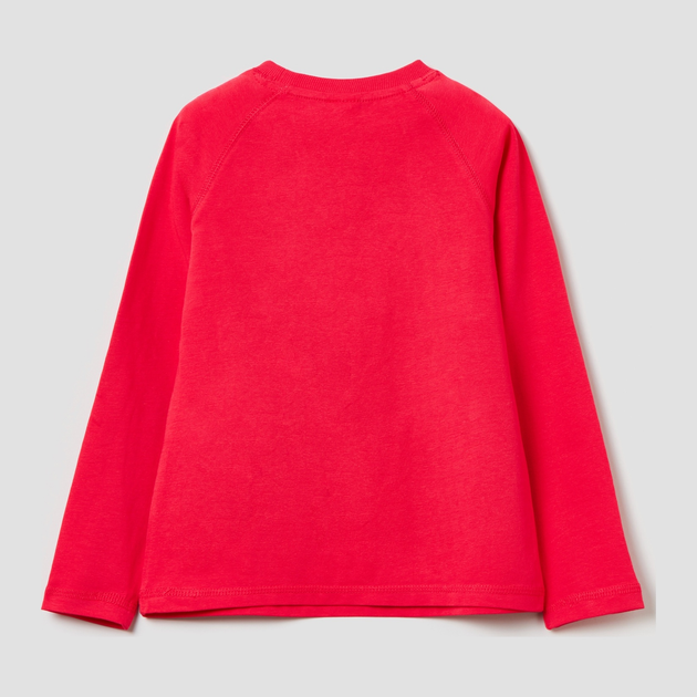 Koszulka z długim rękawem dziewczęca OVS 1621267 128 cm Różowa (8052147383555) - obraz 2