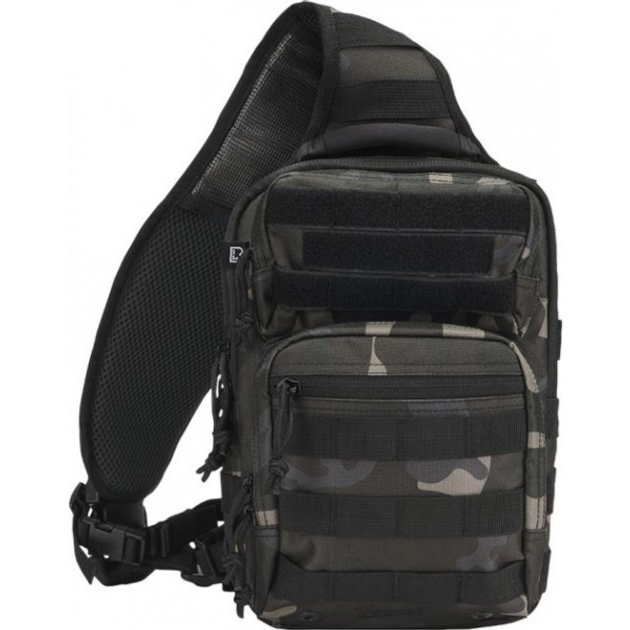 Рюкзак тактичний Brandit-Wea US Cooper sling medium Dark-Camo (1026-8036-4-OS) - зображення 1
