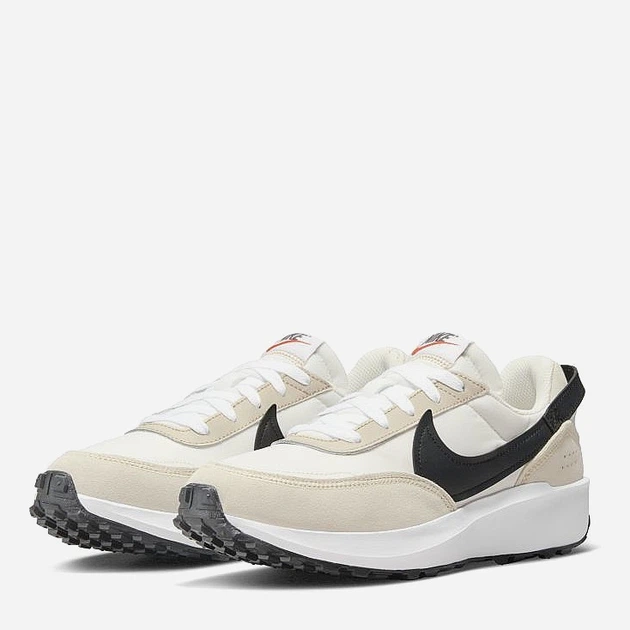 Buty sportowe damskie zamszowe na platformie do kostki Nike Waffle Debut DH9523-102 40 (8.5US) 25.5 cm Białe (196149211046) - obraz 2