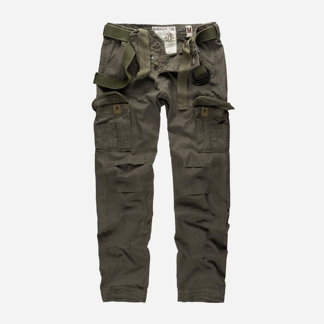 Тактичні штани Surplus Premium Trousers Slimmy 05-3602-01 2XL Оливкові - зображення 1