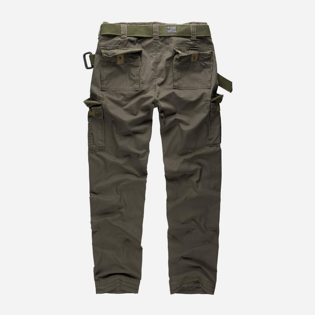 Тактические штаны Surplus Premium Trousers Slimmy 05-3602-01 2XL Оливковые - изображение 2