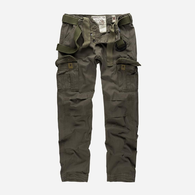 Тактичні штани Surplus Premium Trousers Slimmy 05-3602-01 L Оливкові - зображення 1