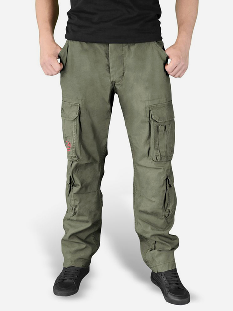 Тактичні штани Surplus Airborne Slimmy Trousers 05-3603-61 L Оливкові - зображення 1