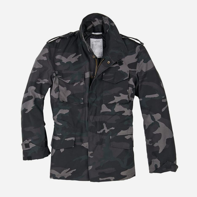 Тактична куртка Surplus Us Fieldjacket M65 3XL Blackcamo - зображення 1