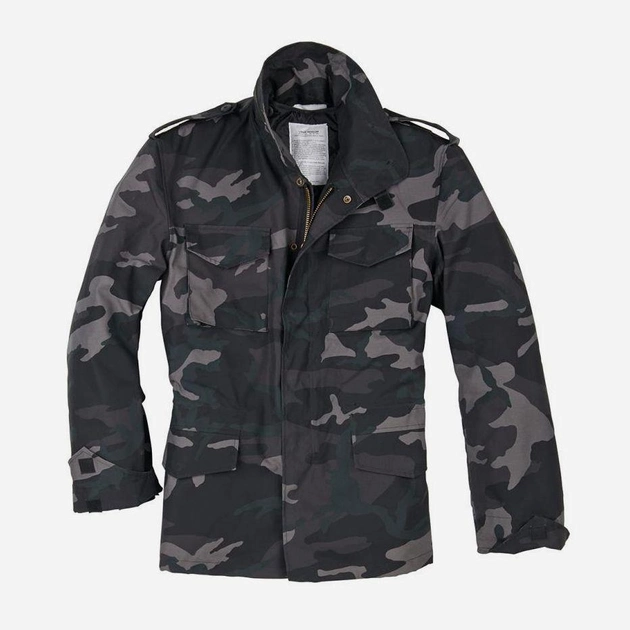 Тактическая куртка Surplus Us Fieldjacket M65 S Blackcamo - изображение 1