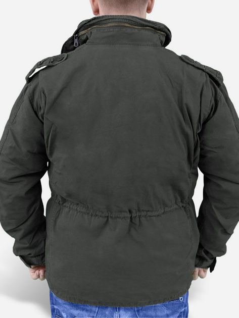 Тактична куртка Surplus Regiment M 65 Jacket 20-2501-63 2XL Чорна - зображення 2