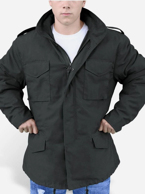 Тактическая куртка Surplus Us Fieldjacket M69 20-3501-03 L Черная - изображение 1