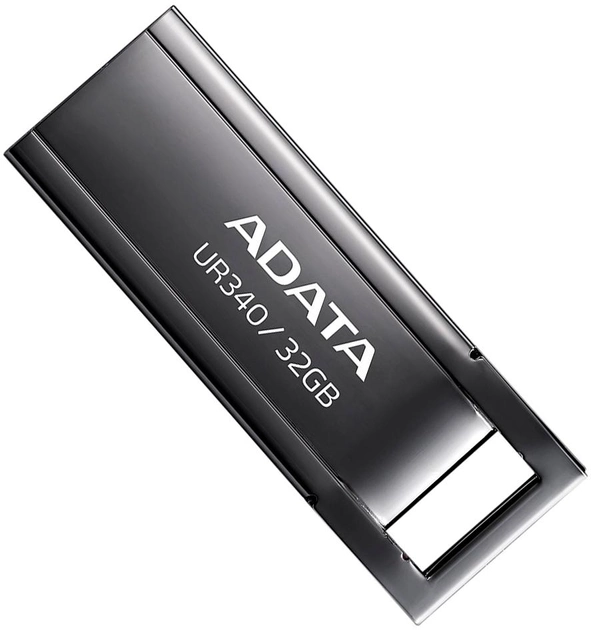 ADATA UR340 32GB USB 3.2 Black (AROY-UR340-32GBK) - зображення 1