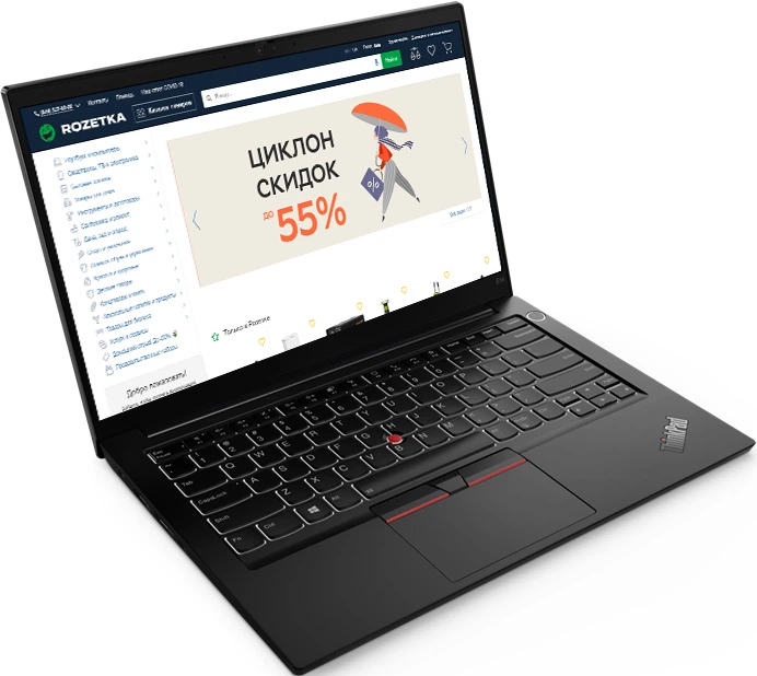 Ноутбук Lenovo ThinkPad E14 Gen 2 (20T60029RT) Black – фото