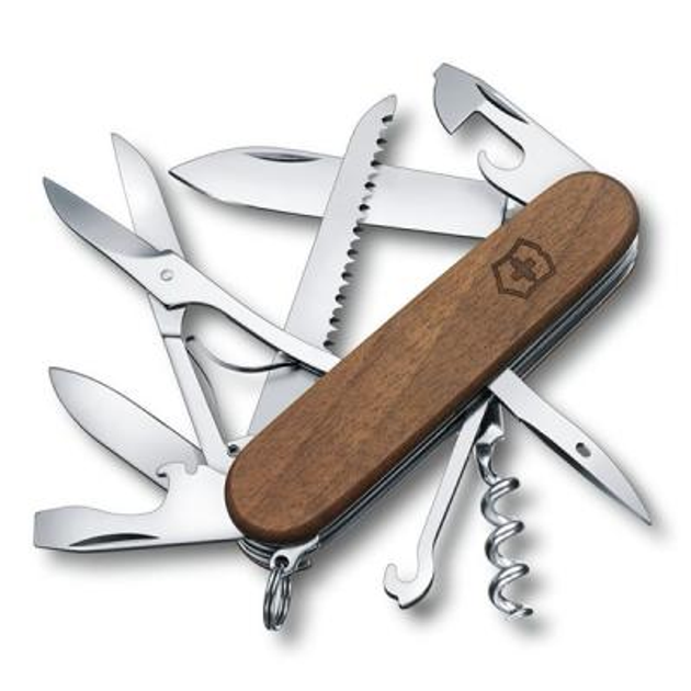 Нож Victorinox Huntsman Wood, орех (1.3711.63) - изображение 1