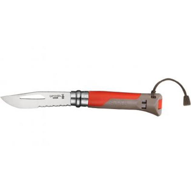 Нож Opinel №8 Outdoor earth-red (001714) - зображення 1