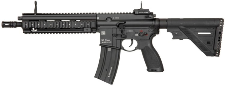 Штурмова гвинтівка Specna Arms HK416A5 SA-H11 Black (19138 strikeshop) - зображення 1