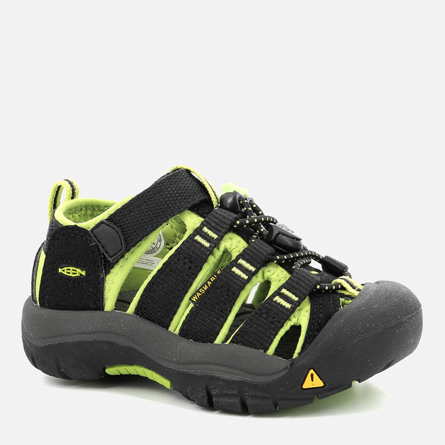 Sandały dziecięce Keen 773011-20-8 31 (13US) czarno-zielone (0887194186884) - obraz 4