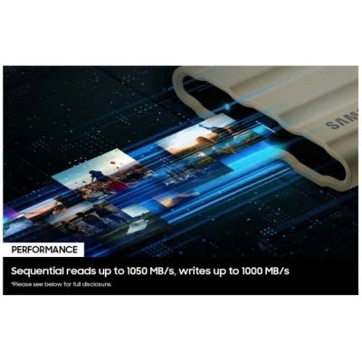 SSD накопитель Samsung t7 Shield 1tb usb 3.2 (mu-pe1t0k/eu) - изображение 7