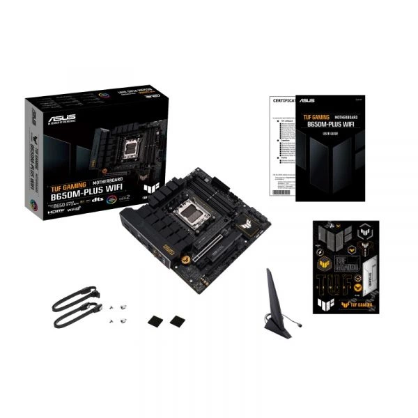 Материнская плата Asus tuf Gaming B650M-Plus wifi Socket am5 - Фото 10 Материнская плата Asus tuf Gaming B650M-Plus wifi Socket am5 - изображение 10