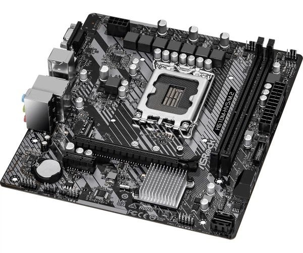 Материнська плата asrock h610m-hvs/m.2 r2.0 - изображение 3