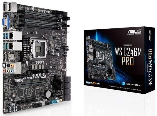 Материнська плата Asus ws c246m Pro (s1151, c246) - зображення 3