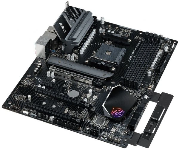 Материнcкая плата ASRock b550 pg Riptide (sAM4 b550 ddr4) - изображение 3