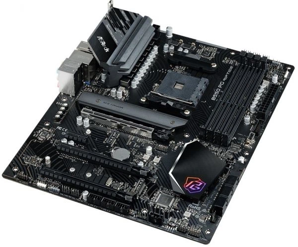 Материнcкая плата ASRock b550 pg Riptide (sAM4 b550 ddr4) - изображение 5