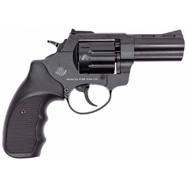 Револьвер під патрон Флобера Stalker S 3 " Black Steel Optimal Set - зображення 2