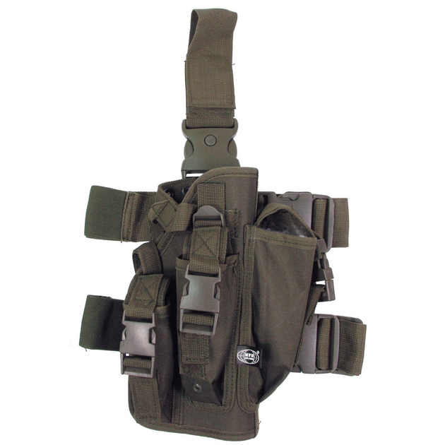 Кобура стегнова MFH Leg Holster Olive на праву ногу - зображення 1