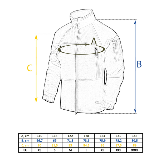 Кофта флісова Helikon-Tex Stratus Jacket Taiga Green S - зображення 2