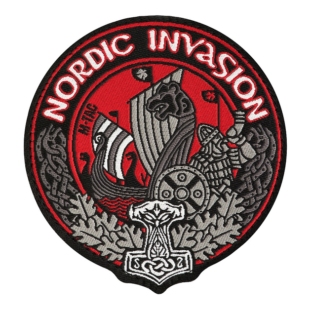 M-Tac нашивка Nordic Invasion (жаккард) - изображение 1